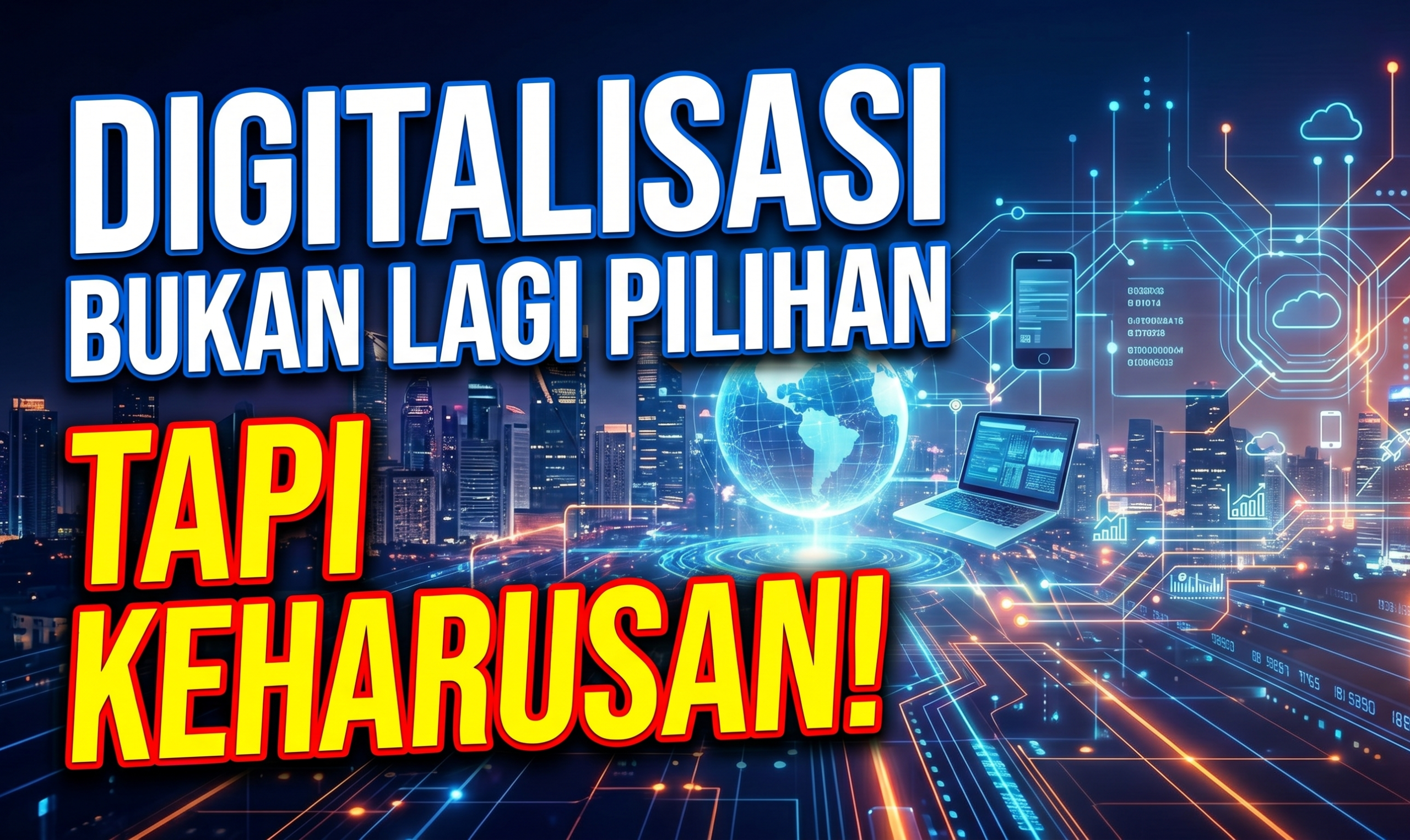 Digitalisasi Bukan Lagi Pilihan, Tapi Keharusan