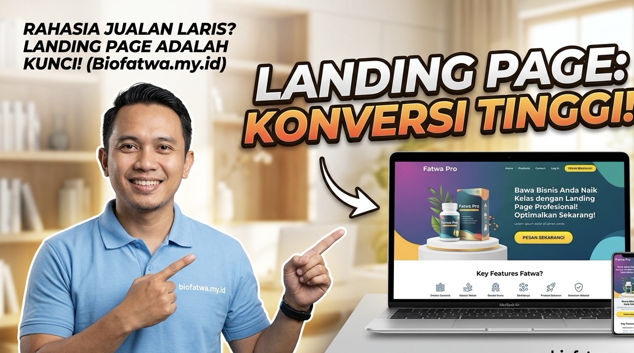Jualan Makin Laris? Yuk, Kenalan sama Landing Page yang Bikin Pembeli “Auto-Yes!”